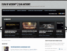 Tablet Screenshot of flowofwisdom.com